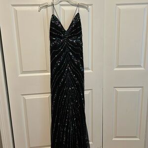 Women’s sequin long gown.